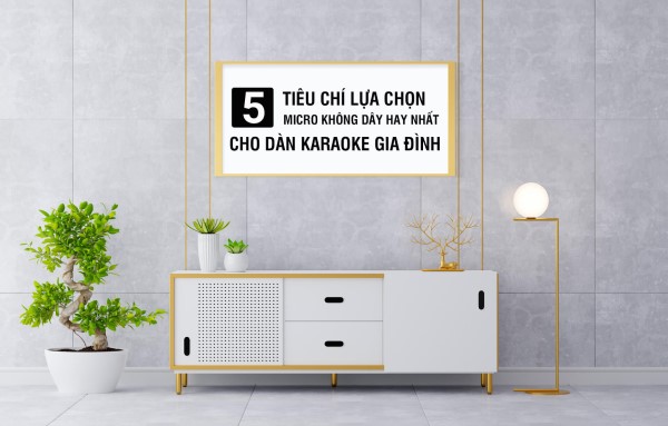 Cách Lựa Chọn Micro Không Dây Dành Cho Gia Đình