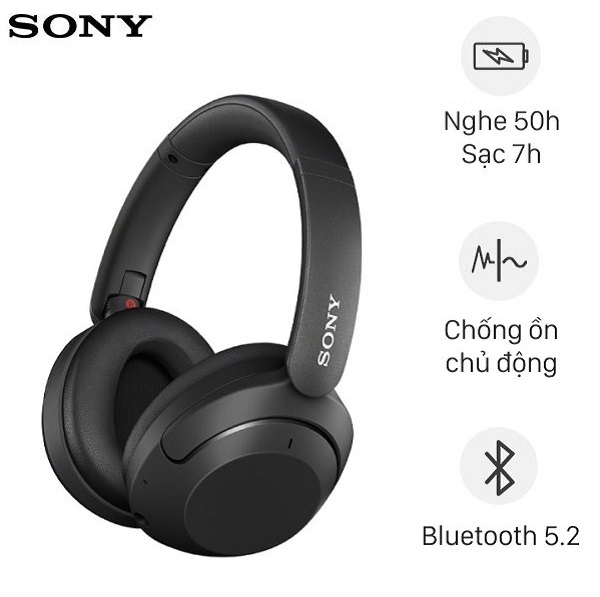 chup tai bluetooth sony wh xb910n den