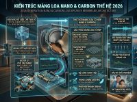 Vật liệu Nano &amp; Carbon trong Audio 2026: Tương lai của m&agrave;ng loa si&ecirc;u bền | MyAI Lab