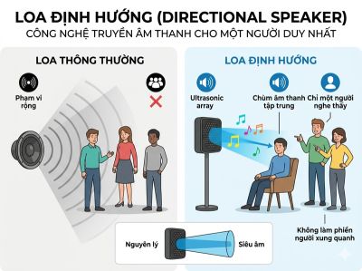 C&ocirc;ng nghệ Loa định hướng 2026: Trải nghiệm Audio ri&ecirc;ng tư | MyAI Lab